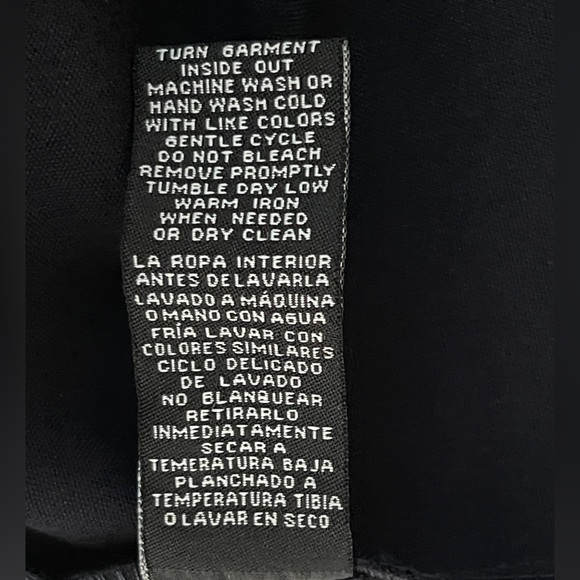 Zac & Rachel NWOT Collared Buttoned Down Dress Size 16 Navy - Picture 6 of 6